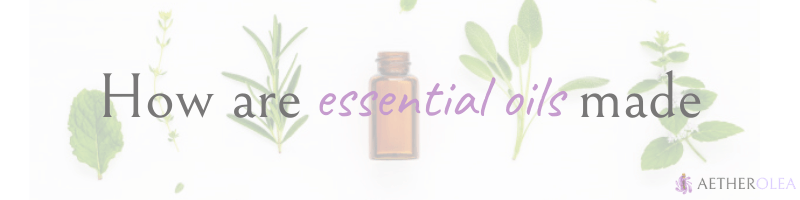 How are essential oils made